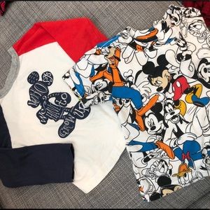 Disney boys tops, EUC, size 18mon and 18-24mon